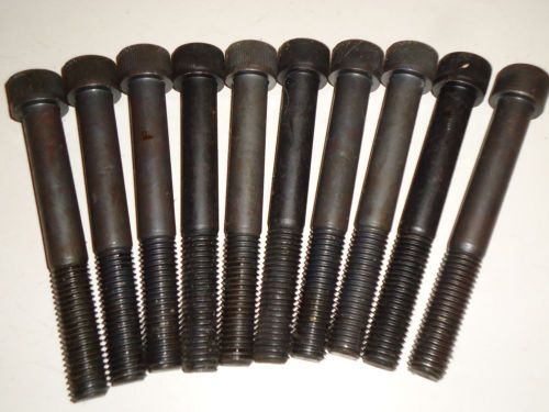 SOCKET HEAD CAP SCREW  5/8-11 X 5&#034;  LOT OF (10)