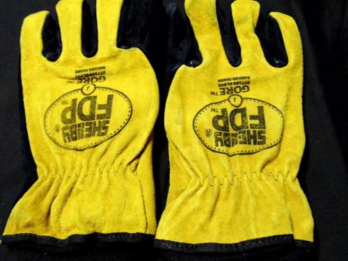 NWT Shelby Firewall FDP Pigskin Gore Firefighter Gloves sz J (Jumbo) $78 retail