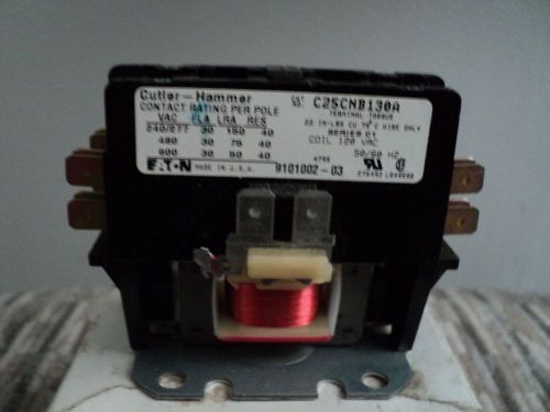 CUTLER HAMMER C25CNB130A NEW DEFINITE PURPOSE CONTACTOR C25CNB130A