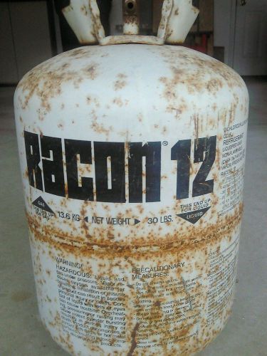 R12 refrigerant 30 lbs.