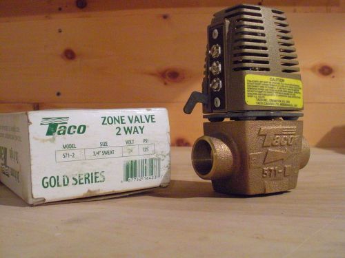 Taco 571-2 zone valve - 3/4&#034; sweat - new in box for sale