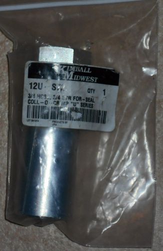 EATON 12U-S72, 3/4&#034; HOSE STR FOR-SEAL COLL-O-CRIMP,&#034;U&#034;  SERIE,NEW