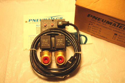 New Pneumatech 4477-A2 120V-AC 300 PSIG Auto Drain Valve