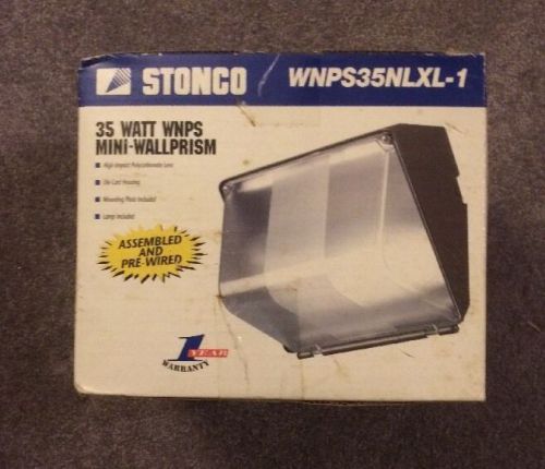 Stonco Wall Light Spot Light 35 Watt Mini Wall Prism WNPS35NLXL-1 New In Box