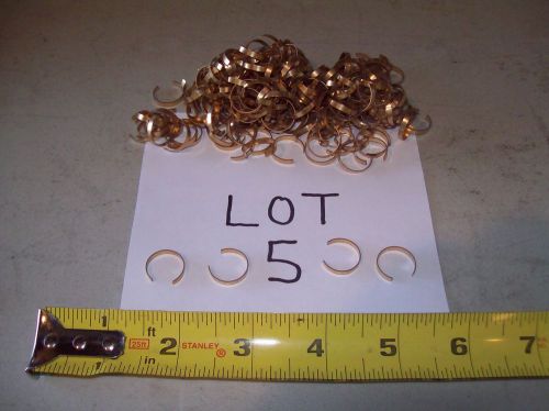 MAGNET RING CLIPS 50 PCS. BERYLLIUM COPPER .015x.095x.550~ DIA. WITH .300 GAP