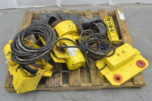 PALAN VULCAN L10V052 ELECTRIC HOIST 10000LB 550V-AC WITH I BEAM B231769