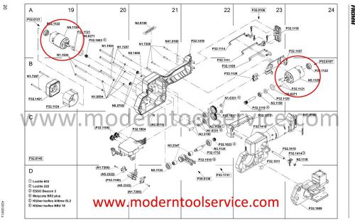 *NEW* FROMM Motor for P320 P321 P323 N5.1129 strapping tool sealess