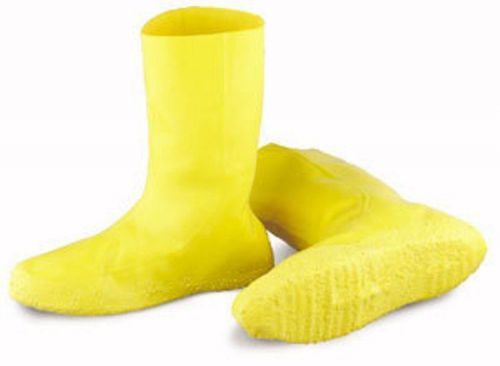 8400 - NEW IN BAG Hazmat Size XXL YELLOW LATEX BOOT OR SHOE COVERS