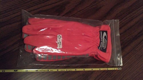 RINGERS Gloves, Orange/Reflective palm; NEW- Size XXL (306-12)