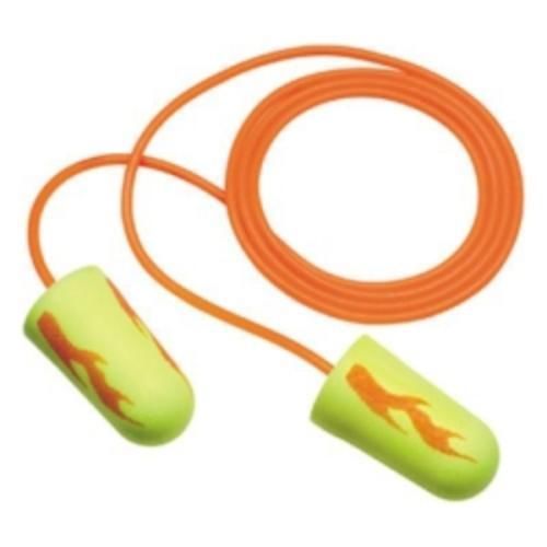 E-a-r E-a-rsoft Yellow Neon Blasts Earplugs - Foam, Polyurethane, (3111252)