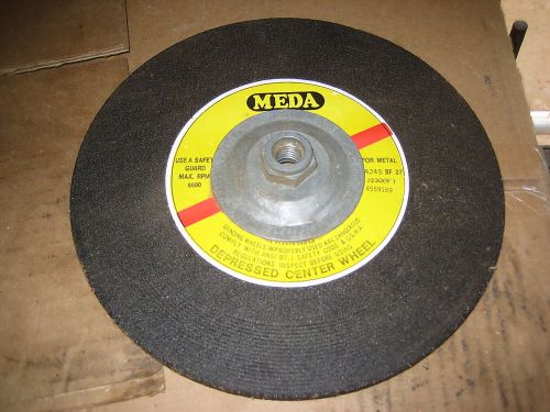 MEDA 9X1/4X5/8-11 5A24 GRINDING DISC 10PCS (LW1159-10)