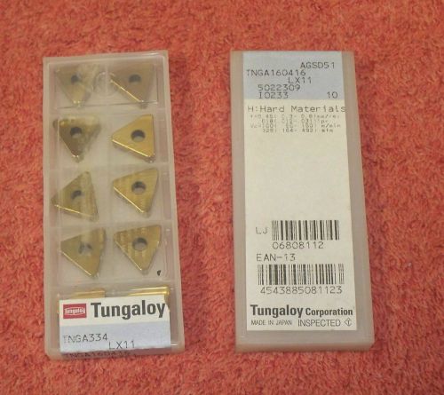 2 SEALED PACKS  20 INSERTS   TUNGALOY  CERAMIC  INSERTS    TNGA334