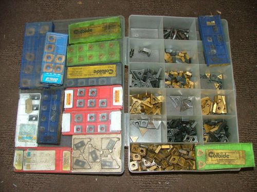 Carbide inserts, part off inserts, spade drill tips, lathe, drilling and milling for sale