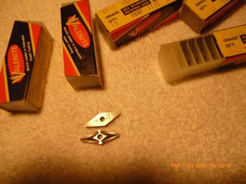 10 pieces Valenite inserts, VNMP32E   VC7