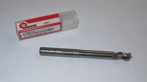 HANITA Carbide Square End Mill 3/8&#034; 3FL TiCN 1/2&#034; x 4&#034; TC4AN310014 &lt;556&gt;