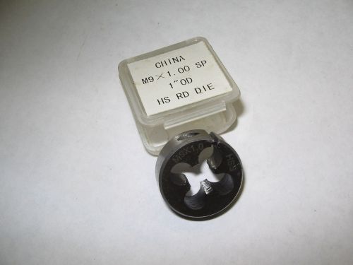 M9 x 1.00mm Thread Die, 1” O.D. ,NOS