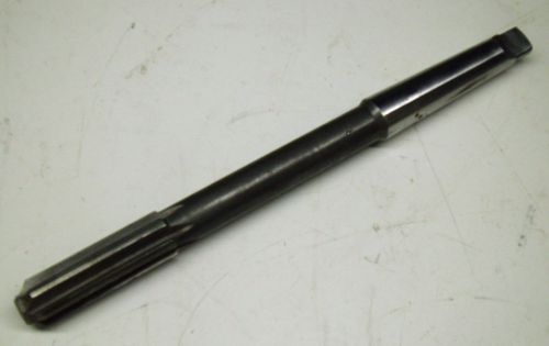 MACHINE REAMER 11/16 BRAZED CARBIDE TIPPED #2 MORSE TAPER SHANK 9&#034; LONG #7682