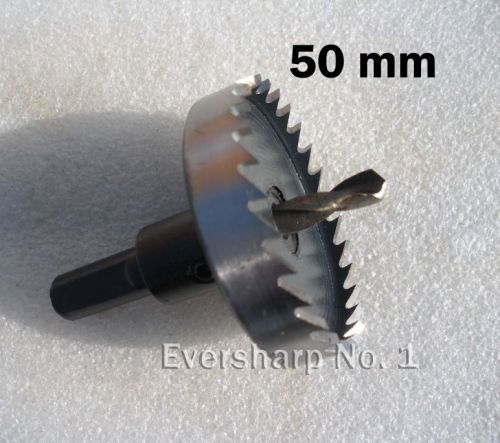 Lot 1pcs HSS Hole Saw Dia 50mm High Speed Steel Hole Tool