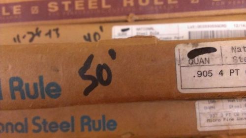 Steel rule  die  crease/score .905 snn 4pt   cutting dies for sale