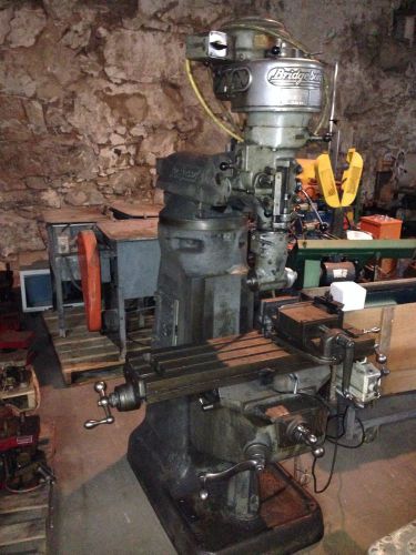 Bridgeport J Head Milling Machine Nice Working Unit