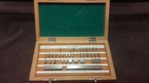 Precision Gauge Block Set, SAE, 36 Piece Steel