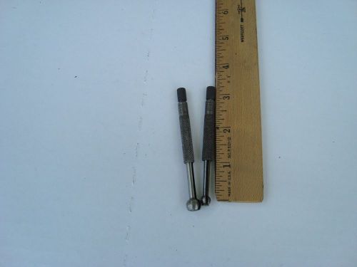 STARRETT  Hole Gage Set, 2 Pc, Full Ball