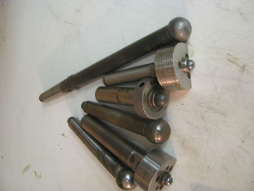 Lot of 6 - Morse Taper Dead Center w/ Carbide Ball End - DM32