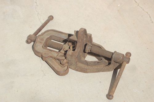 0LD~ Ridgid yoke style 1/8&#034;~2&#034; clamp~pipe vise B-Y-2-A