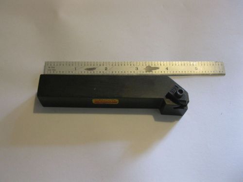 sandvik top lock 3/4&#034; square grooving &amp; thread tool.left hand.uses #2 inserts.