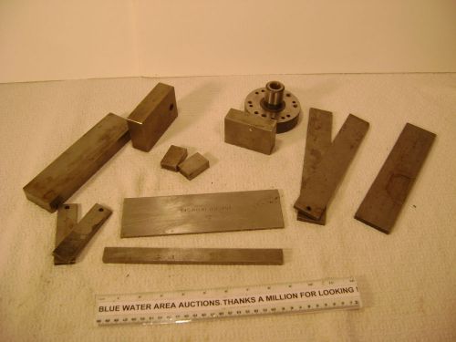 HUGE Lot of (11) Machinist Blocks, Parallel s, Gage Tool s, Block, Parallel, 17#