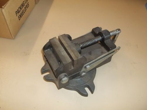 3-1/2 inch angle drill press vise with swivel base for sale