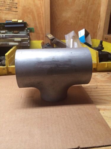 4&#034; X 2&#034; 304- 5s Butt Weld Tee Stainless Steel