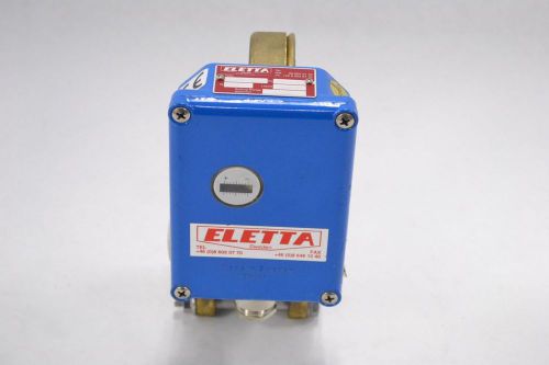 ELETTA V1-GL20 FLOW MONITOR 10-20LPM LITRES/MIN BRASS 3/4 IN FLOWMETER B312232