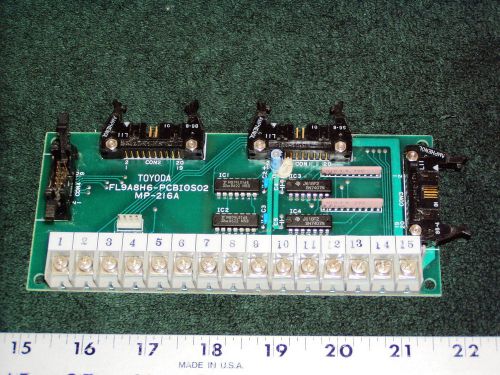 Toyota Toyoda FL9A8H6-PCBIOS02 MP-216A Board  Used