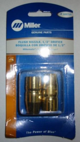 MILLER 169715 FLUSH NOZZLE 1/2&#034; ORIFICE - QTY 2