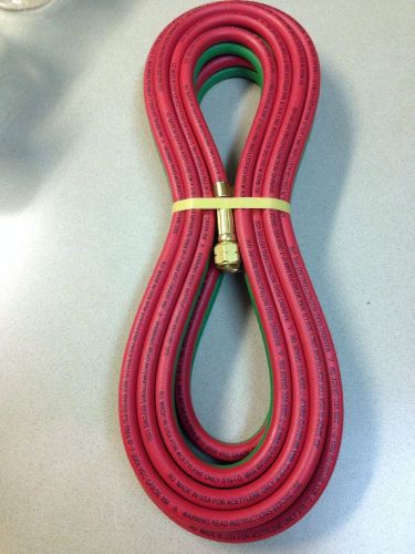 20 Foot Twin Line 3/16 Id. Twin Welding Hose Cutting Torch Oxygen Acetylene New