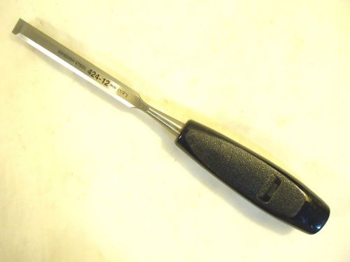 Vintage sandvik 3/&#039;8, “fish” line wood chisel, swedish steel # 424-10mm (3/8&#034;). for sale