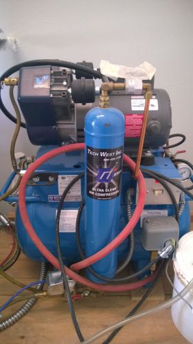 Tech West Oil-less Air Compressor Model ACO2S2 230v