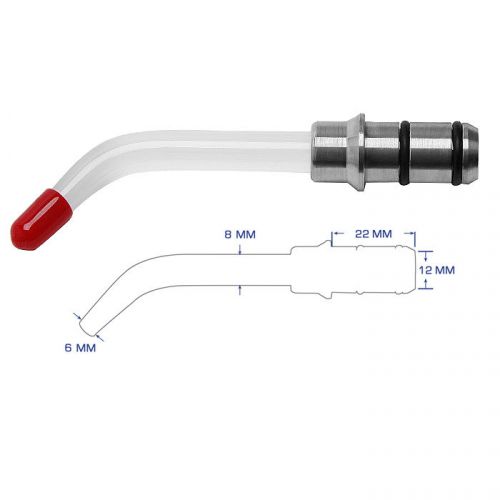 Fiber Optic Rod Tip Guide for Dental Curing Lights 8x22x12mm NEW Cure light B6