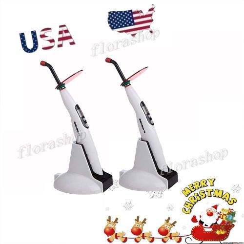 2X Dental Cordless Wireless LED Curing Light Lamp LED-B US STOCK