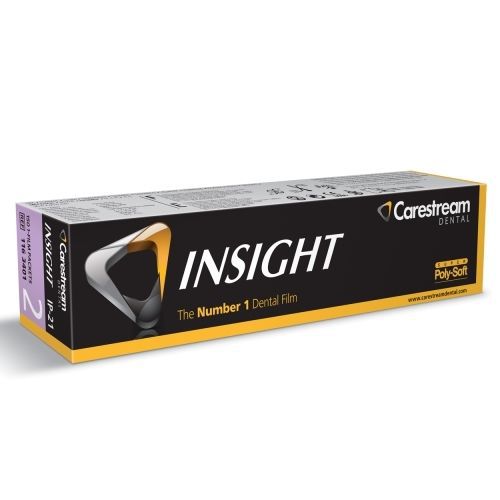 KODAK INSIGHT #2 KODAK IP-21 DENTAL FILM POLYSOFT