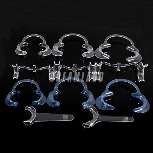 11 pcs New Cheek Retractors Lip Mouth Openers Large Medium Small 3 Sizes