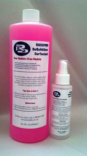 DeBubblizer Surfactant, 32oz with empty 4oz spray bottle