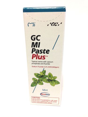 GC Tooth Mousse PLUS MINT (known as MI Paste Plus) EXP: 1/2016 NEW!