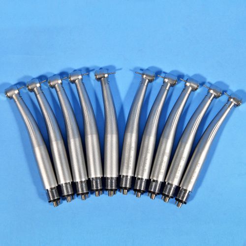 10X Dental High Speed Fiber Optic LED Handpiece E-generator LED Self-Power 4-H S