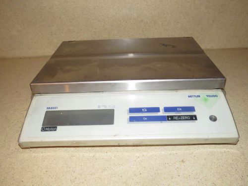 METTLER TOLEDO SB8001 LAB SCALE  ANALYTICAL BALANCE