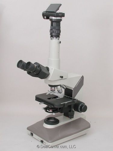 Nikon Labophot 2 Microscope w/ Sony 14MP HD Digital Camera