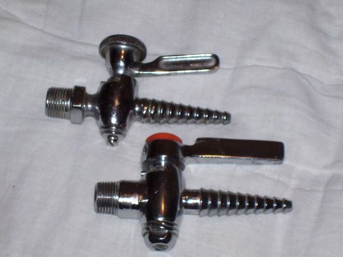 VINTAGE LOT OF 2 ANTIQUE LABORATORY AIR VALVES CHROME CONTROLS 1950&#039;s L@@K!!