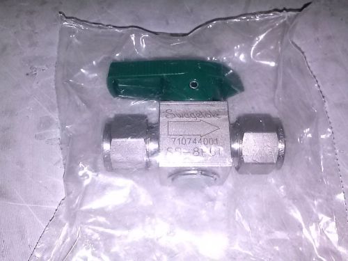 Swagelok SS-8P6T  Plug Valve 1/2 &#034;  New in bag,,