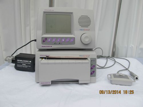 Analogic Medasonics Fetalgard Lite Twins Fetal Ultrasound Fetal Monitor